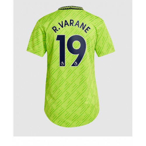 Fotbalové Dres Manchester United Raphael Varane #19 Dámské Alternativní 2022-23 Krátký Rukáv